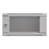 Sieninis tinklo spintos stovas LANBERG WF03-5304-10S, 4U, 60 kg, pilkas, 281x540x350 mm