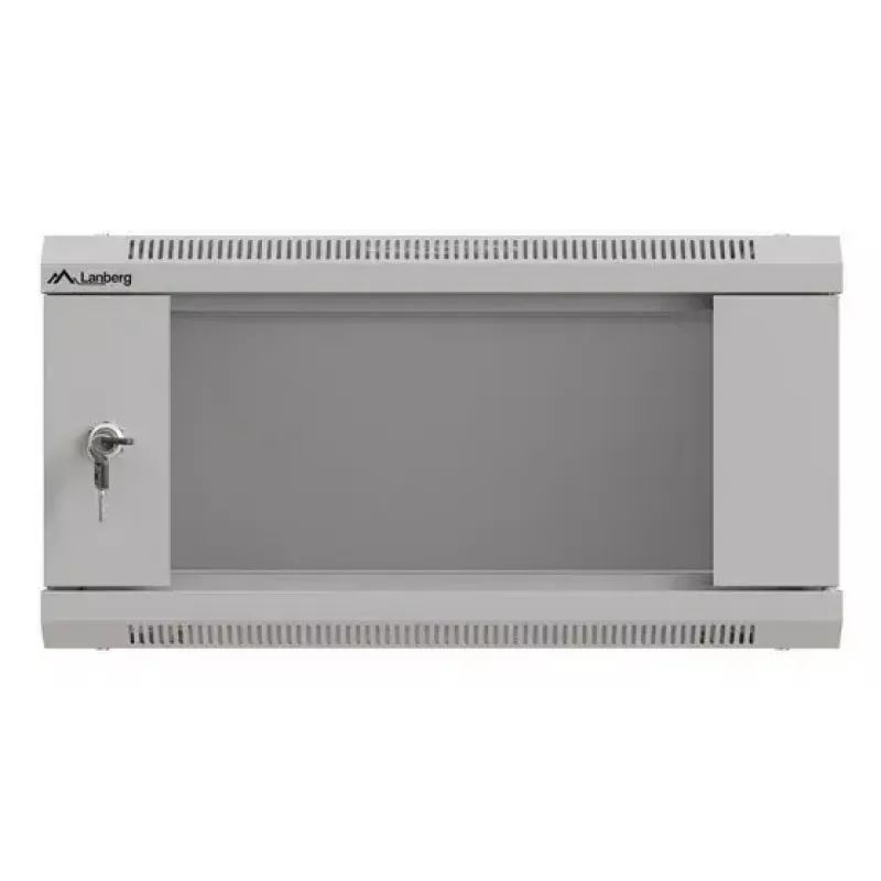 Sieninis tinklo spintos stovas LANBERG WF03-5304-10S, 4U, 60 kg, pilkas, 281x540x350 mm