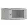 Sieninis tinklo spintos stovas LANBERG WF03-5304-10S, 4U, 60 kg, pilkas, 281x540x350 mm