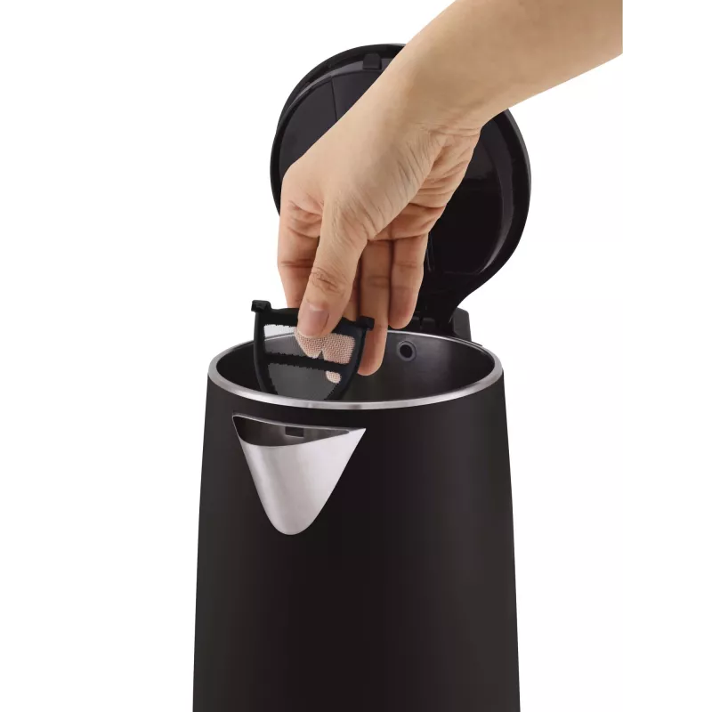 Tefal KO3718 elektrinis virdulys 1,5 L 2400 W Juodas, Nerūdijantis plienas