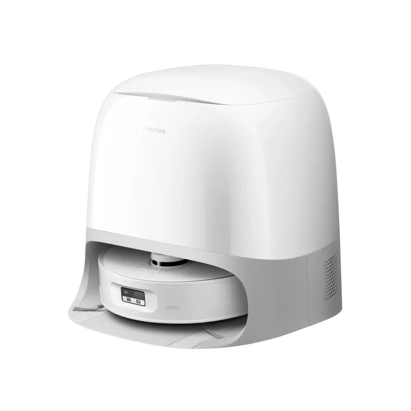 Roborock Qrevo Curv 2 Flow – dulkių maišelis, 0,325 L, Li‑Ion 5200 mAh, 240 min, baltas
