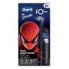 Oral-B iO Kids Spiderman vaikiškas besisukantis dantų šepetėlis juodas
