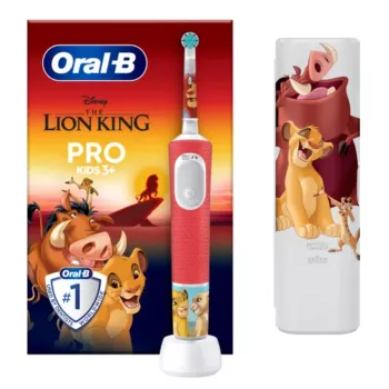Oral-B Kids 80775003 elektrinis dantų šepetėlis vaikams, besisukantis-osciliuojantis, baltas