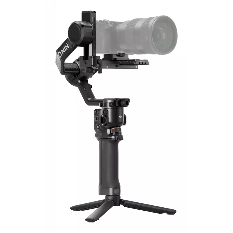 Rankinis kameros stabilizatorius DJI RS 5 – aliuminis, juodas, 30 h veikimo laikas, 1,46 kg