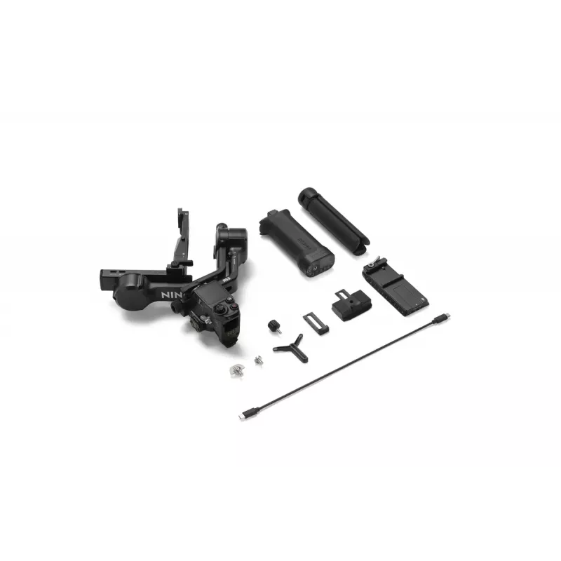 Rankinis kameros stabilizatorius DJI RS 5 – aliuminis, juodas, 30 h veikimo laikas, 1,46 kg