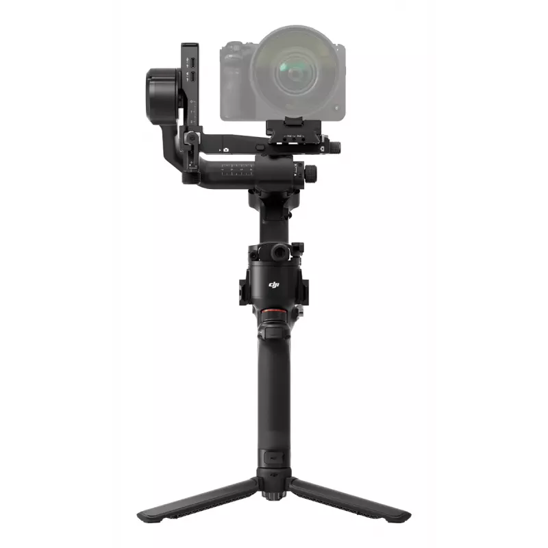 Rankinis kameros stabilizatorius DJI RS 5 – aliuminis, juodas, 30 h veikimo laikas, 1,46 kg