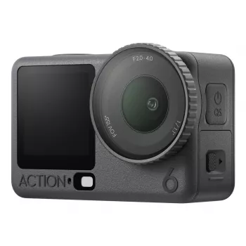 Veiksmo kamera DJI Osmo Action 6 Standard Combo – 38 MP CMOS, 4K Ultra HD, 155° FOV, 2x skaitmeninis priartinimas