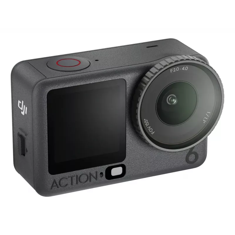 Veiksmo kamera DJI Osmo Action 6 Standard Combo – 38 MP CMOS, 4K Ultra HD, 155° FOV, 2x skaitmeninis priartinimas