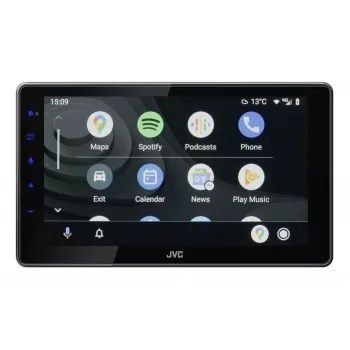 Automobilinis multimedijos imtuvas 2-DIN JVC KW-M795DBW, 9 colių talpinis ekranas, 200 W, Wi-Fi dual-band, Bluetooth, DAB+/FM/AM