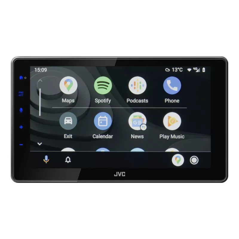 Automobilinis multimedijos imtuvas 2-DIN JVC KW-M795DBW, 9 colių talpinis ekranas, 200 W, Wi-Fi dual-band, Bluetooth, DAB+/FM/AM