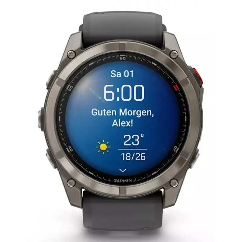 Išmanusis laikrodis Garmin fēnix 8 Pro AMOLED 1,4 colio 454x454 GPS Wi-Fi