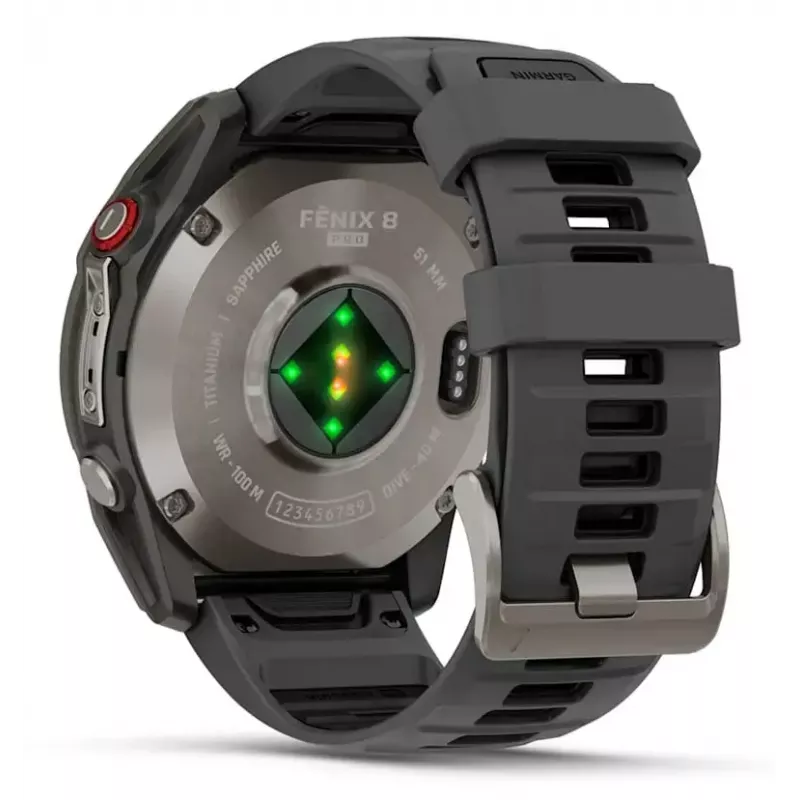 Išmanusis laikrodis Garmin fēnix 8 Pro AMOLED 1,4 colio 454x454 GPS Wi-Fi