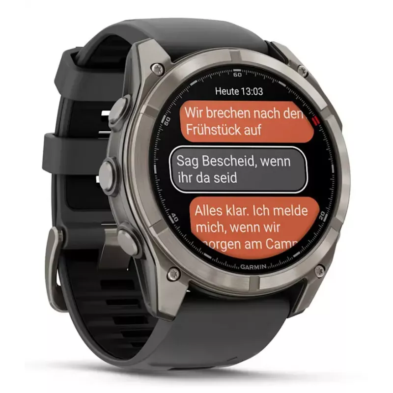 Išmanusis laikrodis Garmin fēnix 8 Pro AMOLED 1,4 colio 454x454 GPS Wi-Fi