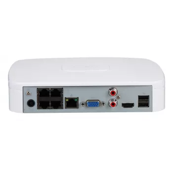 Dahua Technology Lite NVR4104-P-4KS3 1U Baltas