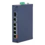 Valdomas sutvirtintas jungiklis DAHUA CHS4106-4ET-60 — 6 prievadų, 4x PoE 10/100, L2, 4,8 Gbit/s, 8000 MAC