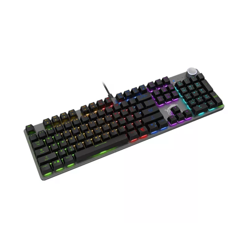 MSI FORGE GK320 RED klaviatūra mechaninė USB QWERTY US International juoda