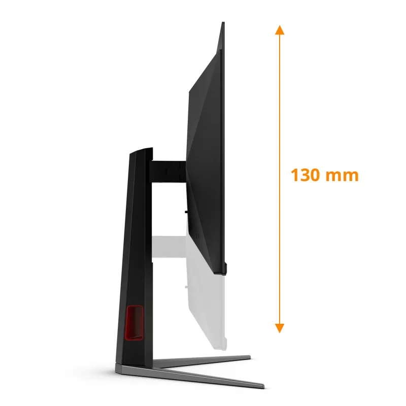 AOC G4 Q27G4ZD kompiuterio monitorius 68,6 cm (27 col.) 2560 x 1440 pikselių Quad HD QD-OLED juodas, raudonas