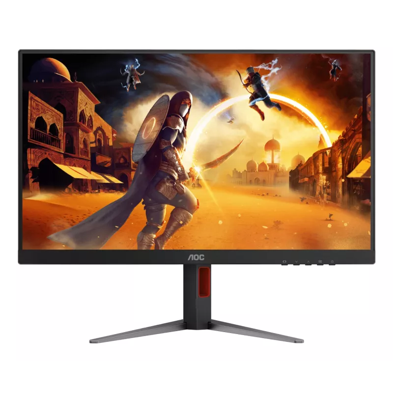 AOC G4 Q27G4ZD kompiuterio monitorius 68,6 cm (27 col.) 2560 x 1440 pikselių Quad HD QD-OLED juodas, raudonas
