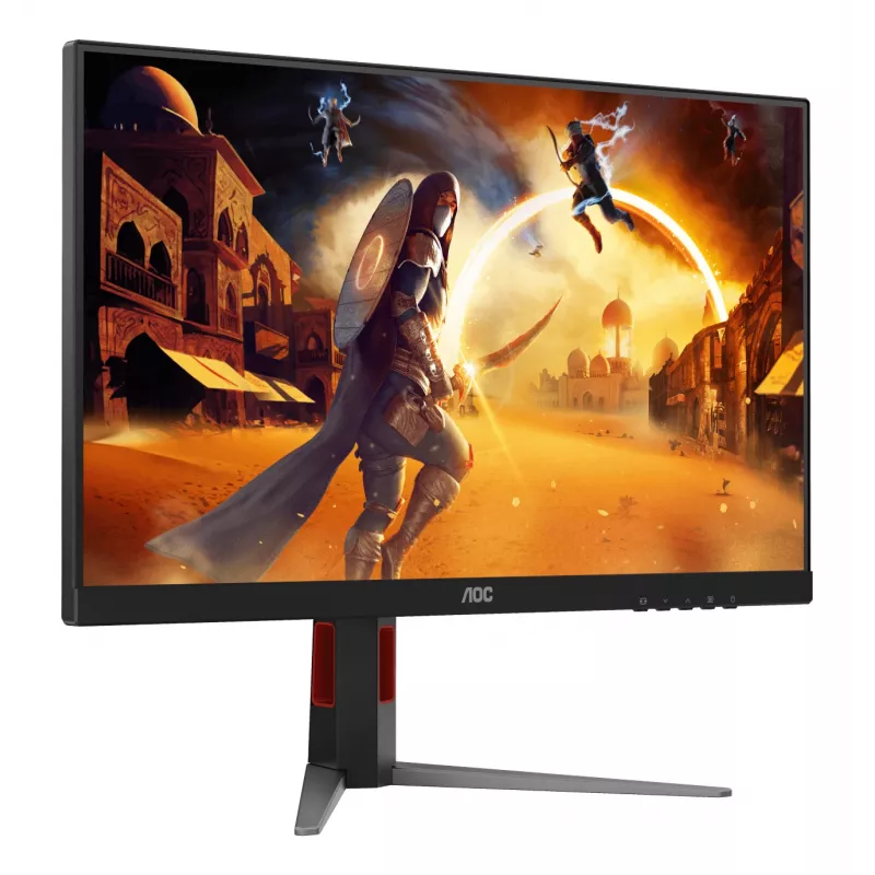 AOC G4 Q27G4ZD kompiuterio monitorius 68,6 cm (27 col.) 2560 x 1440 pikselių Quad HD QD-OLED juodas, raudonas