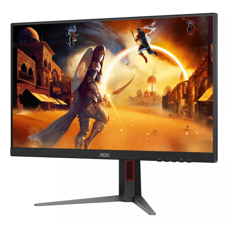 AOC G4 Q27G4ZD kompiuterio monitorius 68,6 cm (27 col.) 2560 x 1440 pikselių Quad HD QD-OLED juodas, raudonas