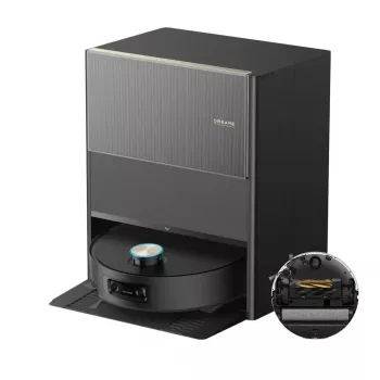 Robotinis dulkių siurblys Dreame Aqua10 Ultra Roller Black