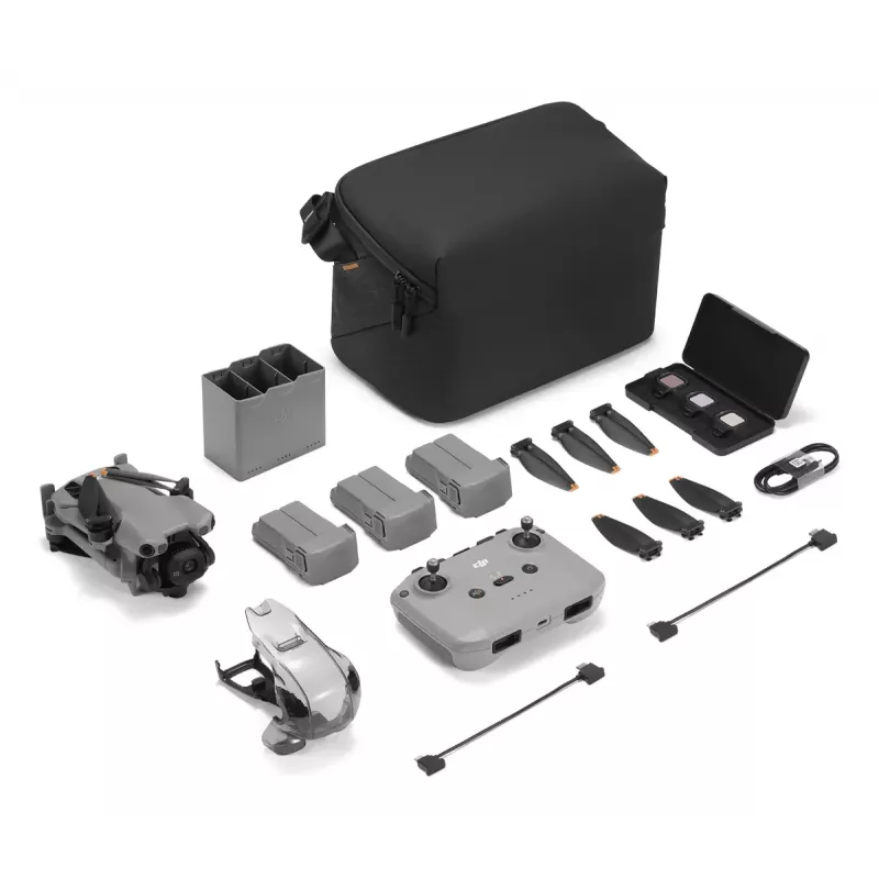 DJI MINI 5 PRO Fly More Combo (RC-N3) lengvas 249 g dronas su 50 MP jutikliu, Lidar, 3 akumuliatoriais, nuotolinio valdymo pultu