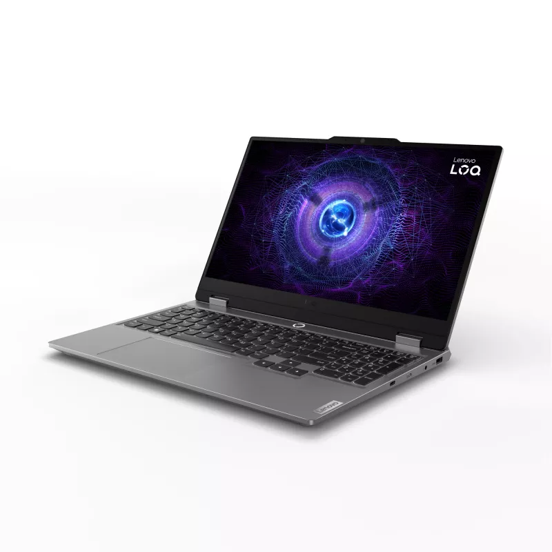 Nešiojamas kompiuteris Lenovo LOQ 15IRX9 Intel® Core™ i5-13450HX 15.6 inch Full HD 16 GB DDR5 512 GB SSD NVIDIA GeForce RTX 3050 Wi-Fi 6 Pilka