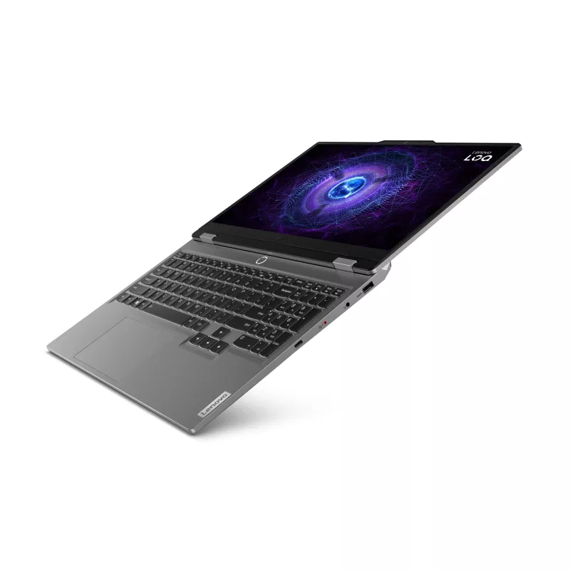 Nešiojamas kompiuteris Lenovo LOQ 15IRX9 Intel® Core™ i5-13450HX 15.6 inch Full HD 16 GB DDR5 512 GB SSD NVIDIA GeForce RTX 3050 Wi-Fi 6 Pilka