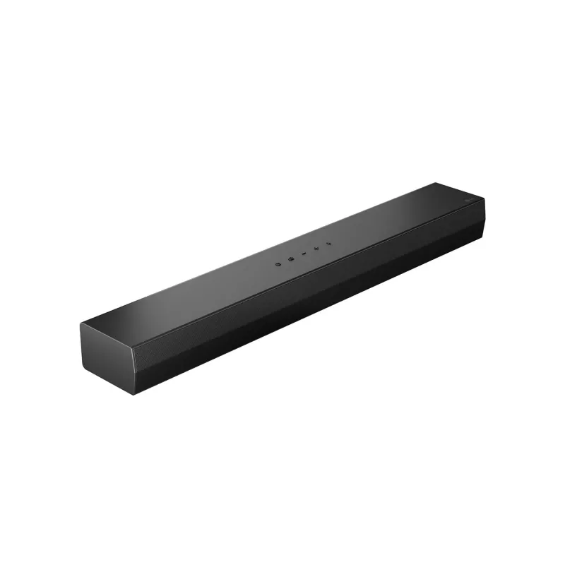LG S20A garso juosta 2.0 kanalų, 50 W, Bluetooth SBC/AAC, laidinis ir belaidis, juoda, 650×99×63 mm
