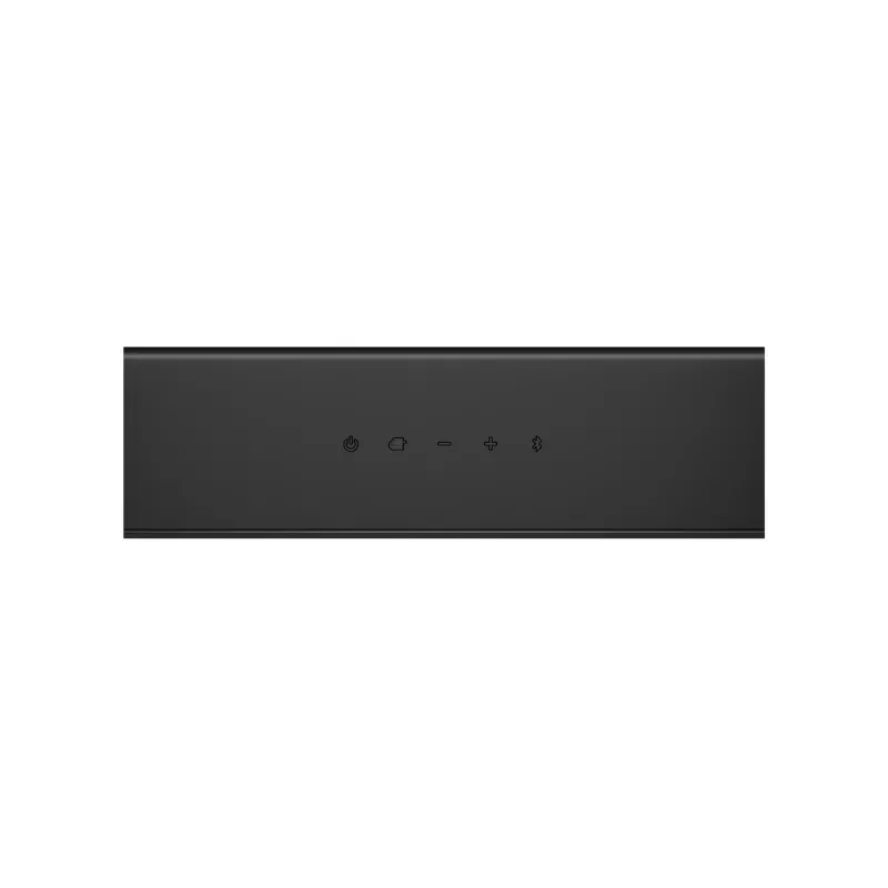 LG S20A garso juosta 2.0 kanalų, 50 W, Bluetooth SBC/AAC, laidinis ir belaidis, juoda, 650×99×63 mm