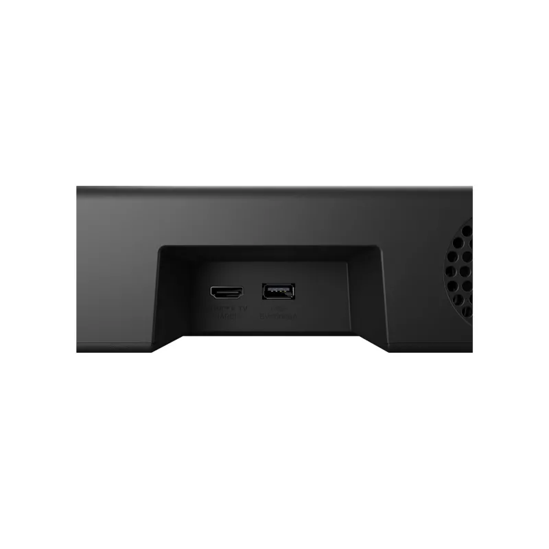 LG S20A garso juosta 2.0 kanalų, 50 W, Bluetooth SBC/AAC, laidinis ir belaidis, juoda, 650×99×63 mm