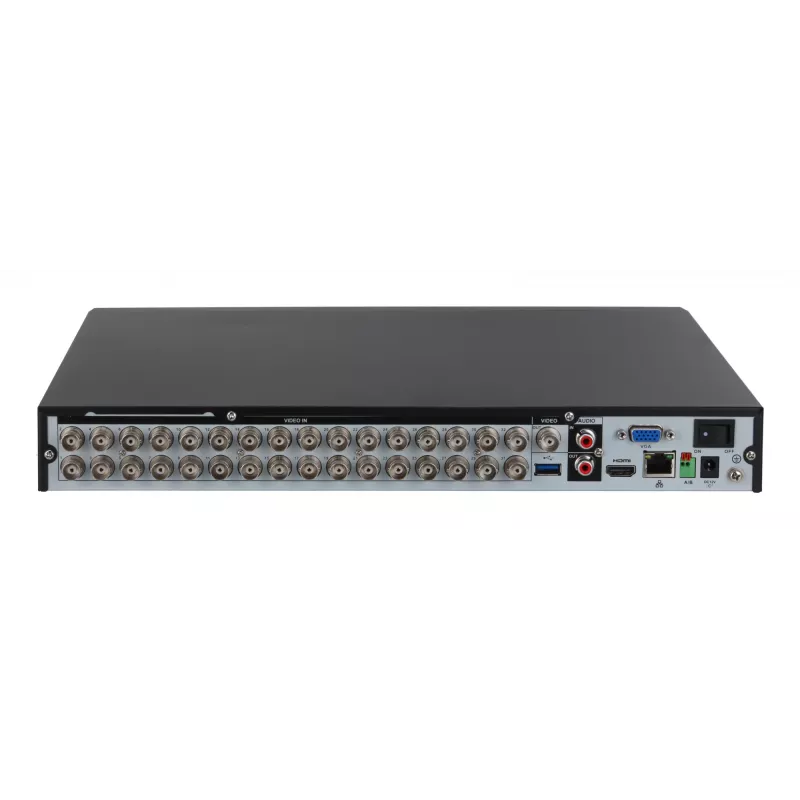Dahua XVR5232AN-4KL-I3/T 32 kanalų 4K DVR, H.265/H.264, Gigabit Ethernet, 16 TB palaikymas, juoda