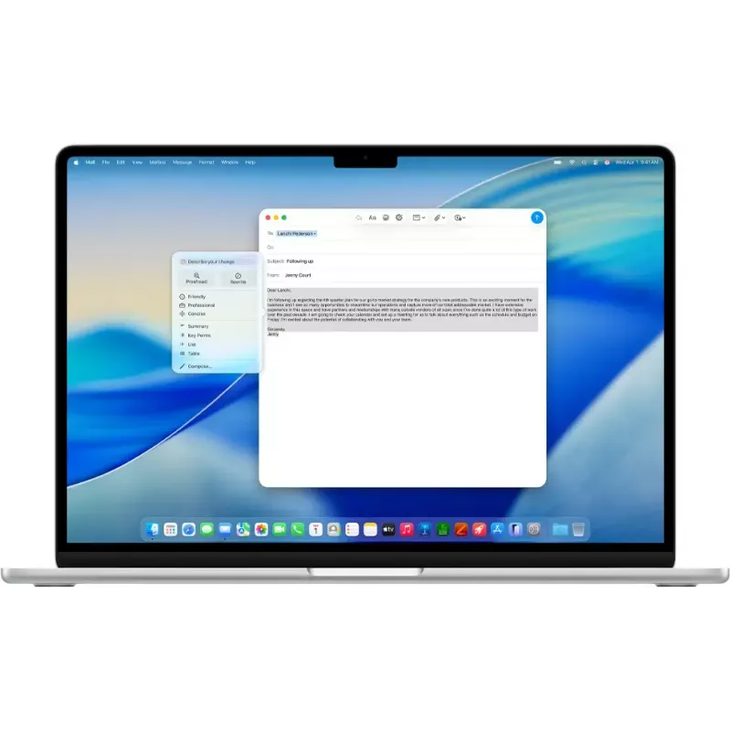 Nešiojamas kompiuteris Apple MacBook Air M5 13,6 colio (34,5 cm) 16 GB RAM 512 GB SSD Mėlynas