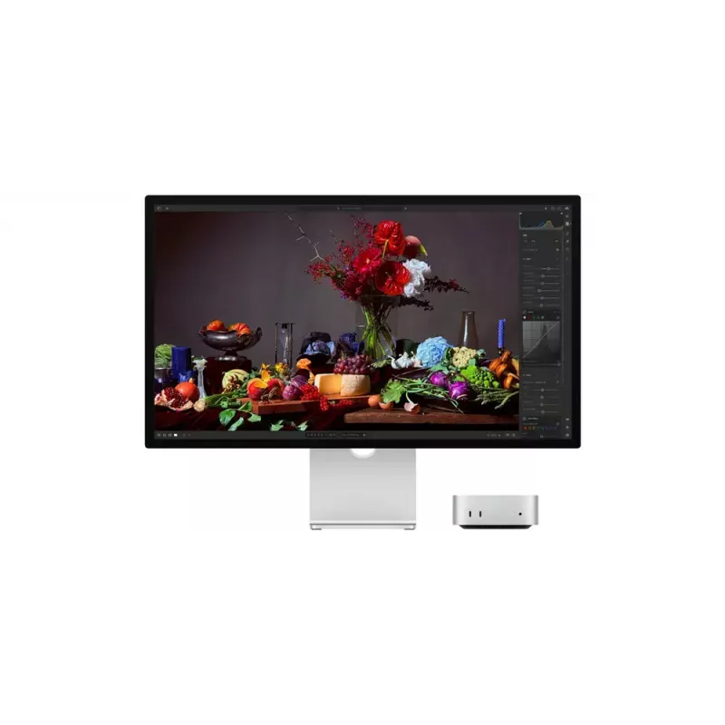 Monitorius Apple Studio Display 27 colių (68,6 cm) 5K Ultra HD LED, Nano-texture stiklas, VESA tvirtinimo adapteris, Sidabrinis