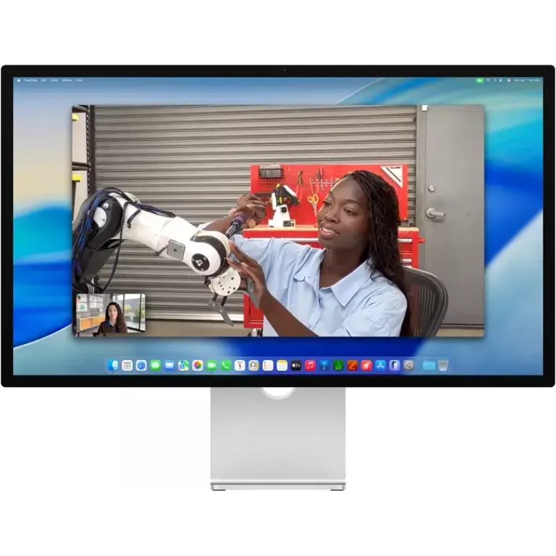 Monitorius Apple Studio Display 27 colių (68,6 cm) 5K Ultra HD LED, Nano-texture stiklas, VESA tvirtinimo adapteris, Sidabrinis