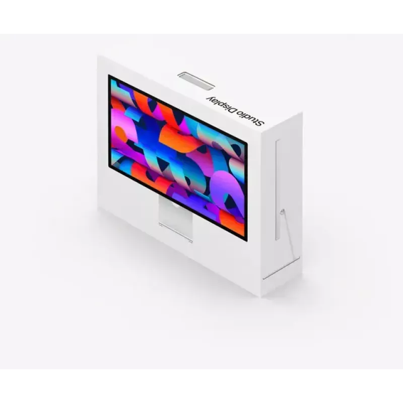 Monitorius Apple Studio Display 27 colių (68,6 cm) 5K Ultra HD LED, Nano-texture stiklas, VESA tvirtinimo adapteris, Sidabrinis