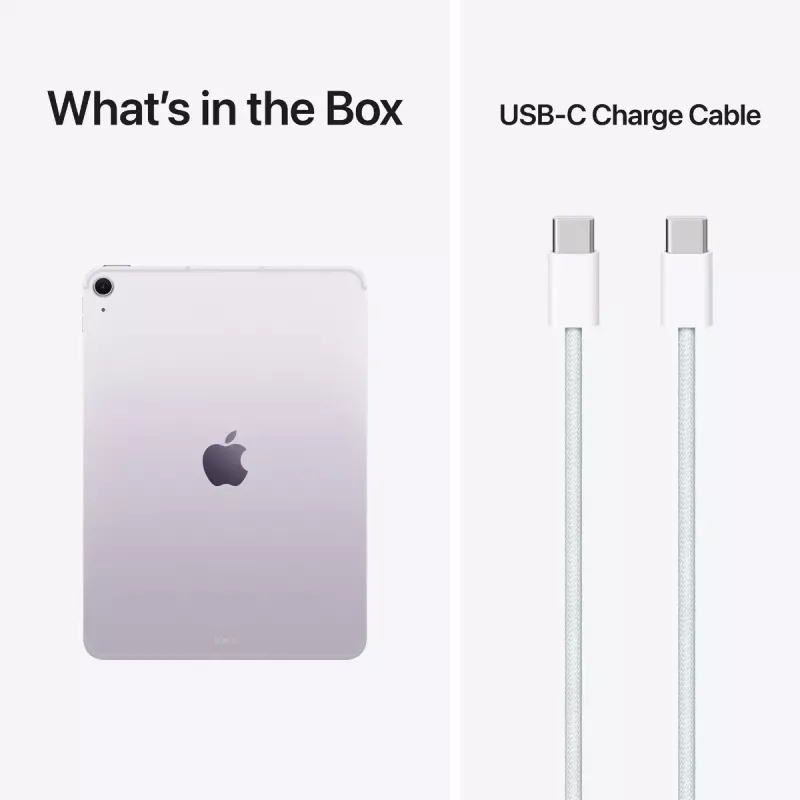 Planšetinis kompiuteris Apple iPad Air 11 colių (M4) Wi‑Fi + Cellular 256GB, 12GB RAM, 5G, Violetinė