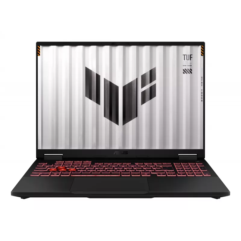 Nešiojamas kompiuteris ASUS TUF Gaming A16 FA608UM-QT066W AMD Ryzen™ 7 260 40,6 cm (16 colių) 2.5K 32 GB DDR5-SDRAM 1 TB SSD NVIDIA GeForce RTX 5060 Wi-Fi 6E (802.11ax) Windows 11 Home Pilka