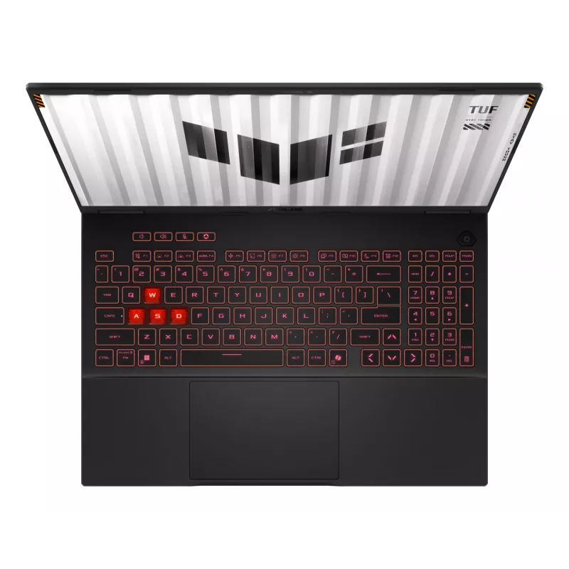 Nešiojamas kompiuteris ASUS TUF Gaming A16 FA608UM-QT066W AMD Ryzen™ 7 260 40,6 cm (16 colių) 2.5K 32 GB DDR5-SDRAM 1 TB SSD NVIDIA GeForce RTX 5060 Wi-Fi 6E (802.11ax) Windows 11 Home Pilka