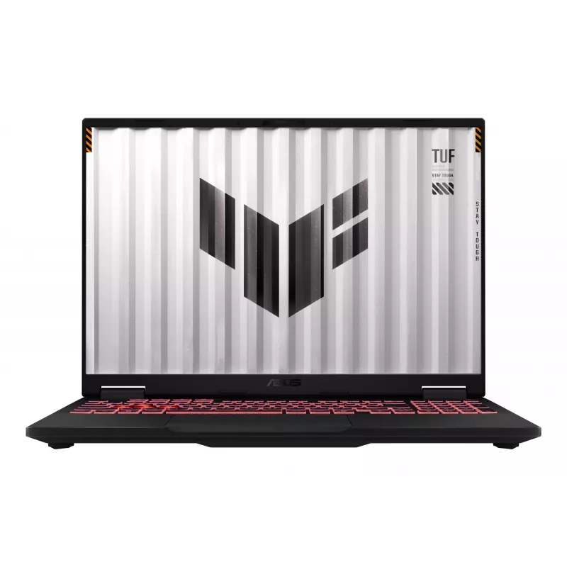 Nešiojamas kompiuteris ASUS TUF Gaming A16 FA608UM-QT066W AMD Ryzen™ 7 260 40,6 cm (16 colių) 2.5K 32 GB DDR5-SDRAM 1 TB SSD NVIDIA GeForce RTX 5060 Wi-Fi 6E (802.11ax) Windows 11 Home Pilka