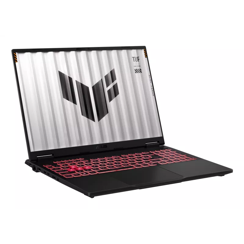 Nešiojamas kompiuteris ASUS TUF Gaming A16 FA608UM-QT066W AMD Ryzen™ 7 260 40,6 cm (16 colių) 2.5K 32 GB DDR5-SDRAM 1 TB SSD NVIDIA GeForce RTX 5060 Wi-Fi 6E (802.11ax) Windows 11 Home Pilka