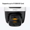 IP stebėjimo kamera IMOU Cruiser Dual 2C 4G lauko, 2304×1296, 3.6 mm objektyvas, lubos/siena