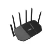 Stalininis maršrutizatorius ASUS RT-BE90U BE9400 AiMesh — Triju juostų Wi‑Fi 7 (2,4/5/6 GHz), 9400 Mbps, 2,5 Gigabit Ethernet, 4× RJ‑45 LAN, USB, juodas
