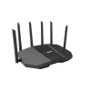 Stalininis maršrutizatorius ASUS RT-BE90U BE9400 AiMesh — Triju juostų Wi‑Fi 7 (2,4/5/6 GHz), 9400 Mbps, 2,5 Gigabit Ethernet, 4× RJ‑45 LAN, USB, juodas