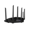 Stalininis maršrutizatorius ASUS RT-BE90U BE9400 AiMesh — Triju juostų Wi‑Fi 7 (2,4/5/6 GHz), 9400 Mbps, 2,5 Gigabit Ethernet, 4× RJ‑45 LAN, USB, juodas