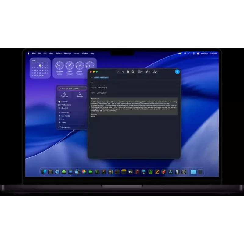 Nešiojamas kompiuteris Apple MacBook Pro 14,2 colio M5 Pro (15 branduolių CPU, 16 branduolių GPU), 24 GB RAM, 2 TB SSD, sidabrinis