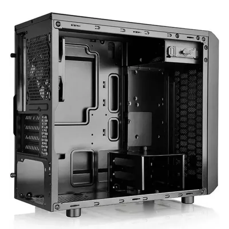 Korpusas Thermaltake VERSA H15 Micro Tower juodas