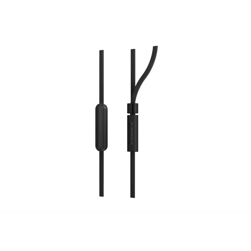 Laidinė ausinė Philips TAE1105BK/00 — juoda, intraauralinė, 1.2 m laidas, 14.7 g