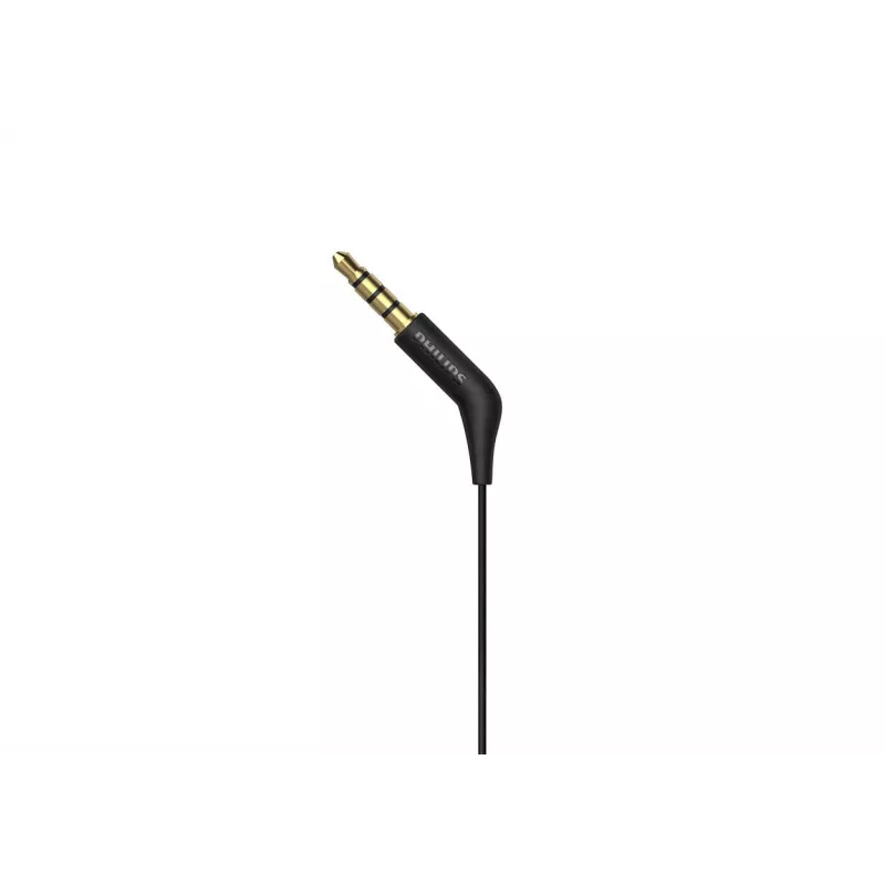 Laidinė ausinė Philips TAE1105BK/00 — juoda, intraauralinė, 1.2 m laidas, 14.7 g