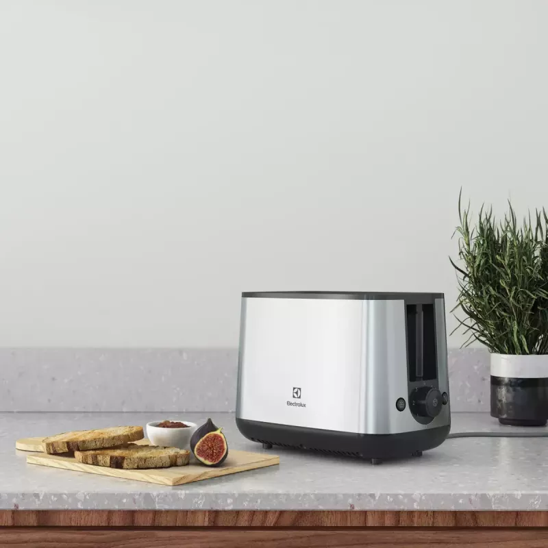 Elektrinis skrudintuvas Electrolux E3T1-3ST 7, 2 griežinėliai, 800 W, pilka, nerūdijantis plienas